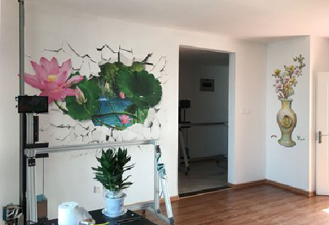 永德墙体彩绘相比墙纸的优势。