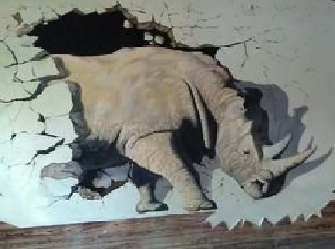 永德在墙绘中，如何绘制3D效果？