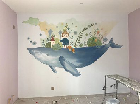 永德手绘墙的特点及优势。